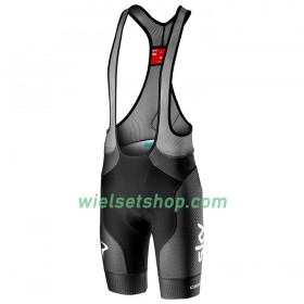 Fietskleding (Fietsshirt + Korte Koersbroek) 2019 Team Sky N001